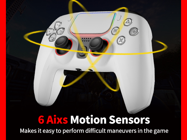 Equipped with a six axis gyroscope, suitable for various games