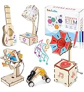 MindPal 5 in 1 Building Kits for boys 8-12, STEM Science Kits for Kids Age 8-12, Wood Crafts Buil...
