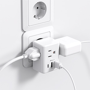 US to Europe Plug Adapter