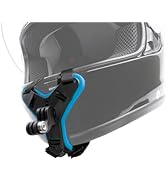 Reflex Camera Motorcycle Helmet Chin Mount with Adjustable Straps for GoPro Hero 13/12/11/10/9/8/...