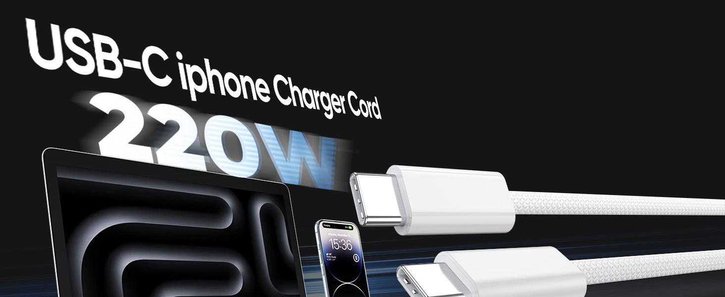 extra long usbc charging cable