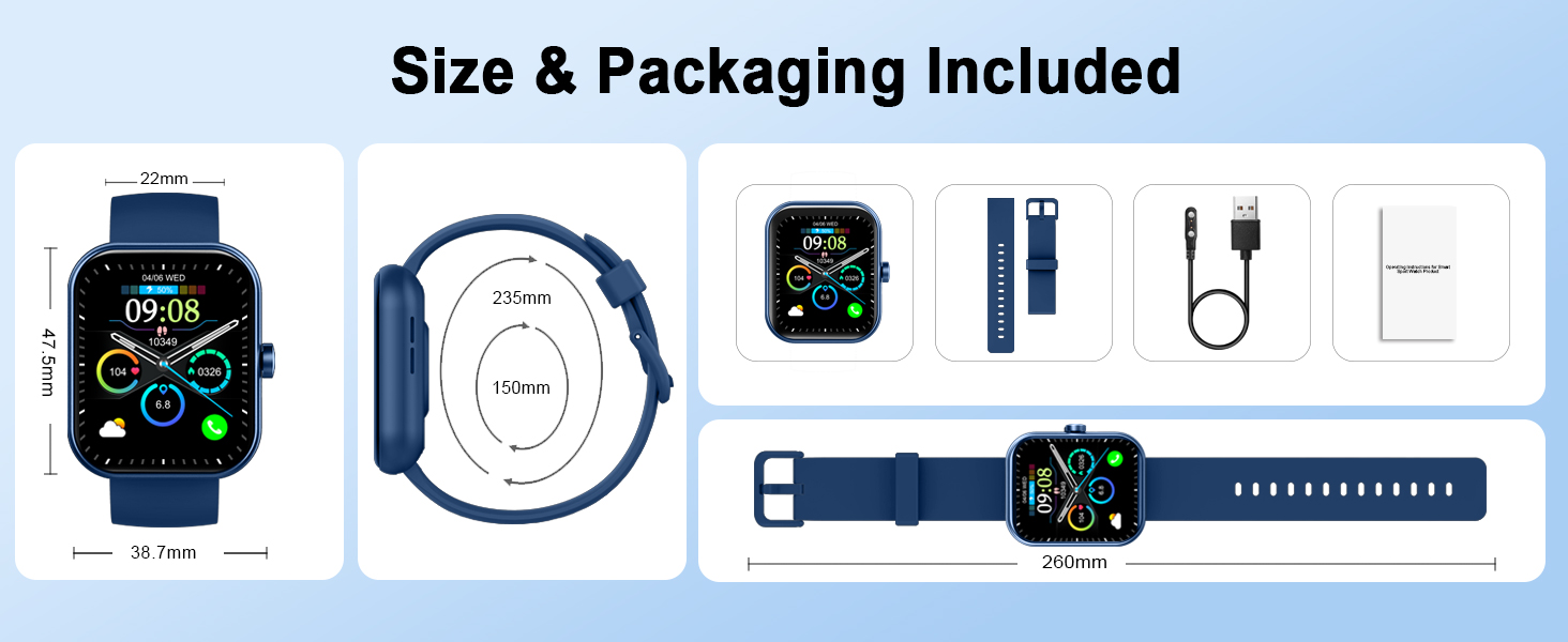 reloj inteligente smart watch for men