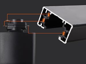 track lighting h rails track light head accent track lighting h type