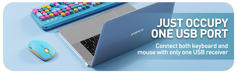 wireless keyboard and mouse combo