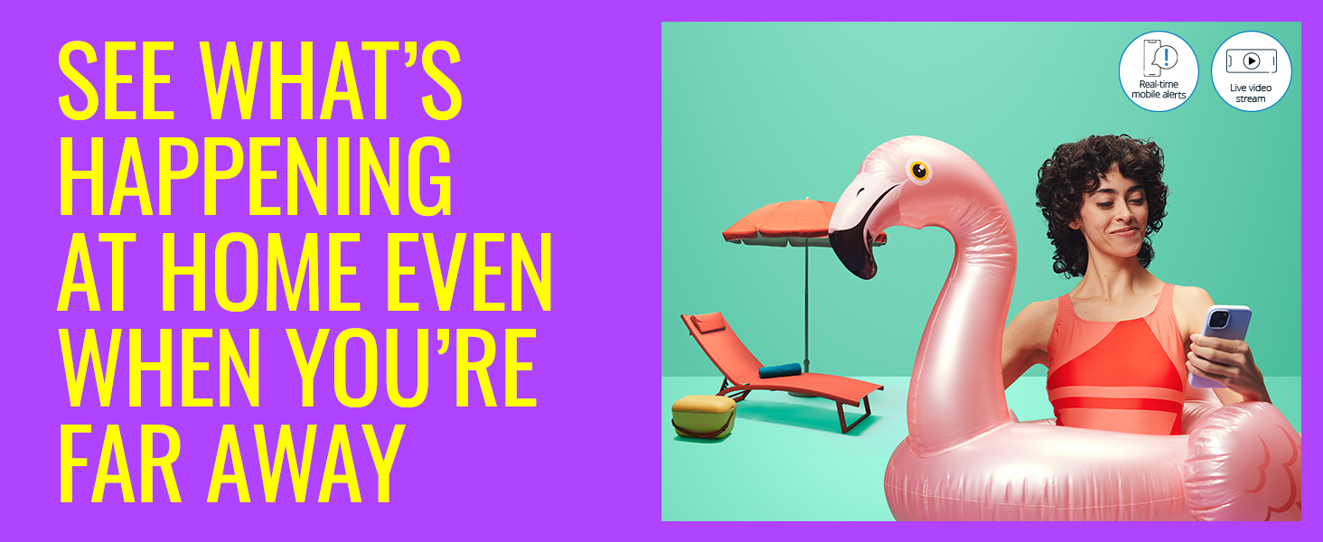 WiZ smart lighting; WiZ controlled; secuirty; security camera; WiFi: connected