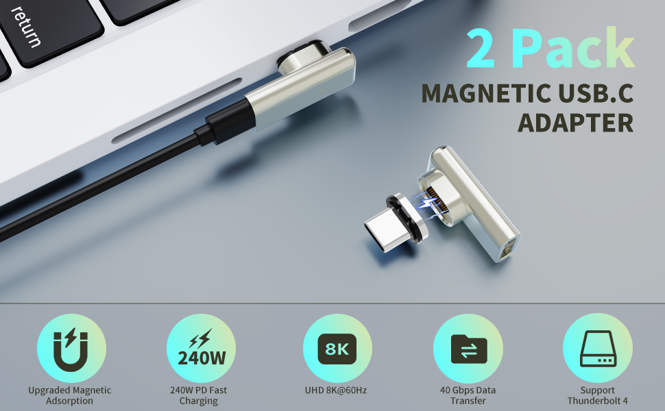 usb c magnetic adapter
