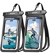 Rynapac Waterproof Phone Pouch - 2 Pack, IPX8 Waterproof Phone Case with Lanyard for iPhone 17 16...
