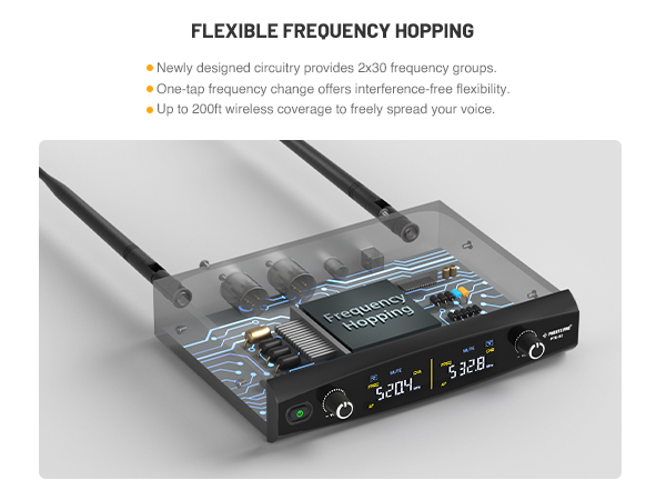 wireless handheld microphone