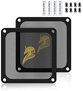 YIMATEECO 140mm Fan Filter PC Dust Filter Computer Fan Grills Dust Mesh Magnetic Frame PC Case Co...