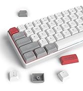 PBT Dye Sub Keycaps, 134 Key XDA Profile Keycaps, Custom Keyboard Keycaps 75 Percent, Minimalist ...