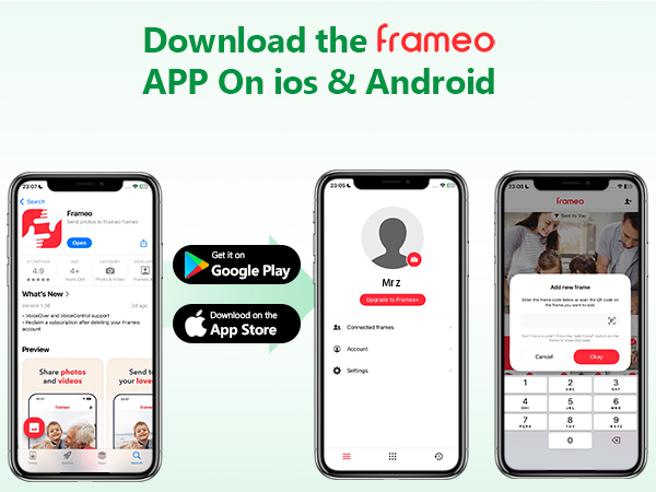 Frameo Digital picture frame