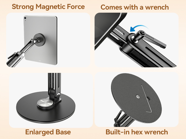 arzopa portable monitor stand portable monitor holder ipad mount for desk