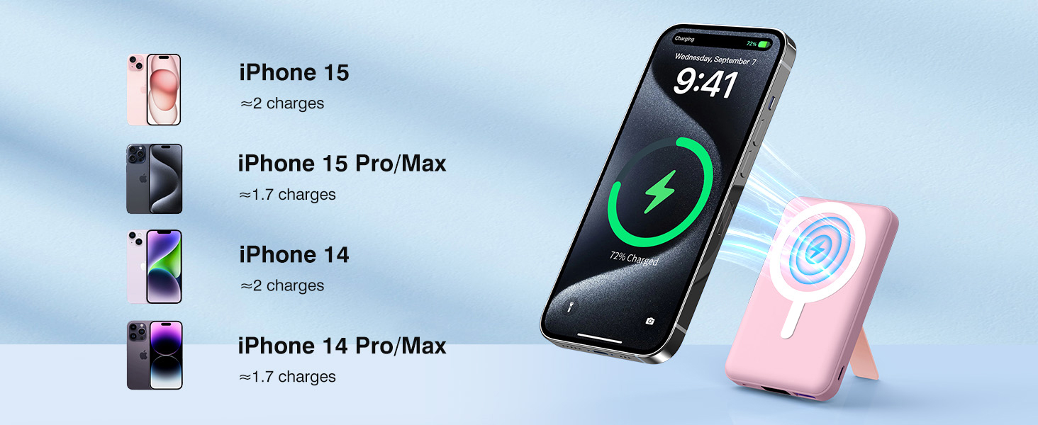 magnetic power bank for iphone
