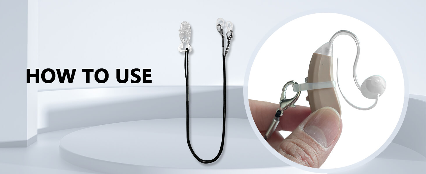 hearing aid clips to prevent loss