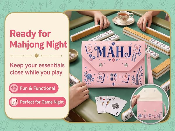 mahjong tile bag