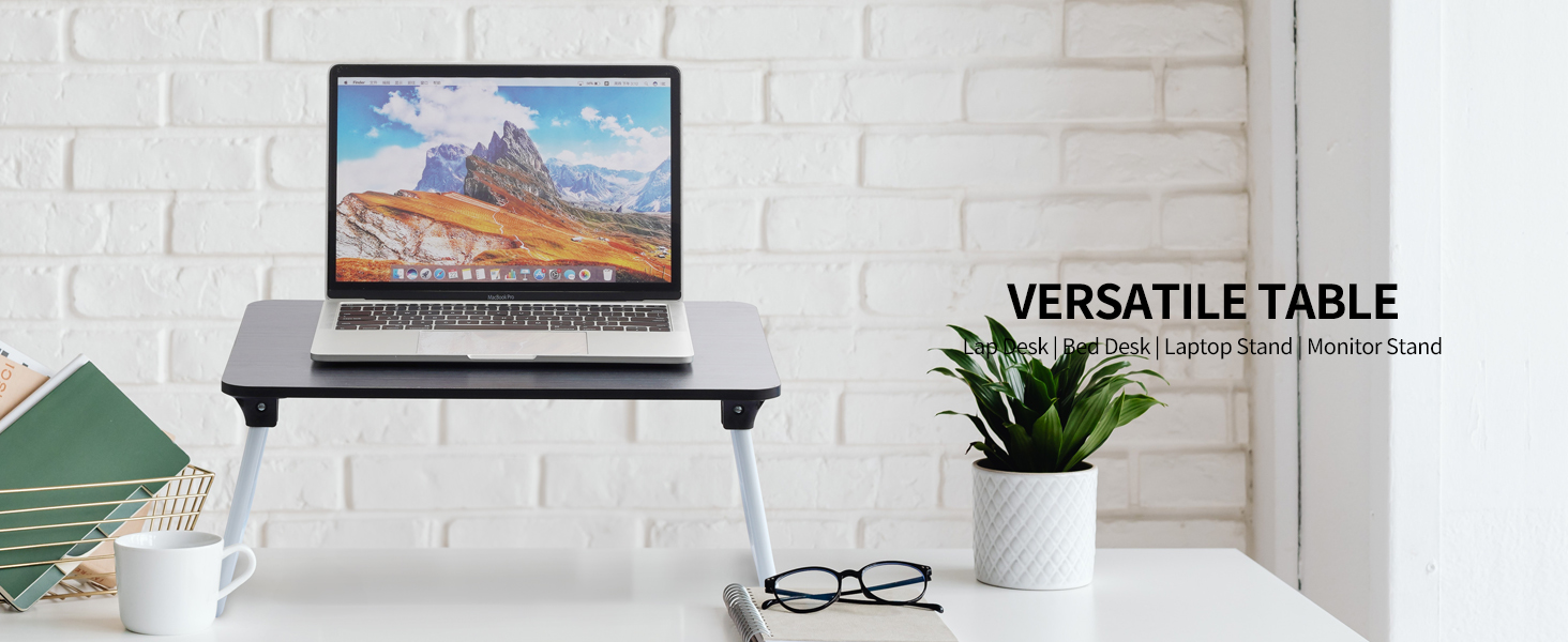 ZEAPTAC Laptop Bed Desk Foldable Lap Table