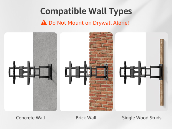 long arm tv wall mount
