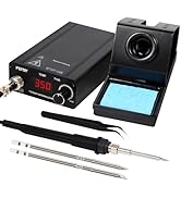 FEITA T12 Soldering Iron Station Kit Tool for Electronics, With 3 solder iron tip, 1 Soldering St...