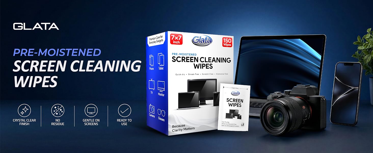 Screen wipe