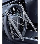 xuenair Steering Wheel Laptop Holder for Car SUV Pickup Truck Tesla Vehicle Workstation, Adjustab...
