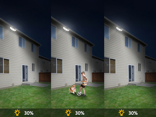 MDCMDCM Solar Flood Lights Outdoor Waterproof Motion Sensor – Solar Security Lights with Remote