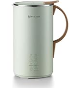 MOKKOM Automatic Nut Milk Maker, 20 oz Soy Milk Maker, Homemade Almond, Oat, Coconut, Soy, Plant-...