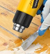 SEEKONE Cordless Heat Gun with LCD Variable Temperature Control 122?-1112?, Compatible with Dewal...