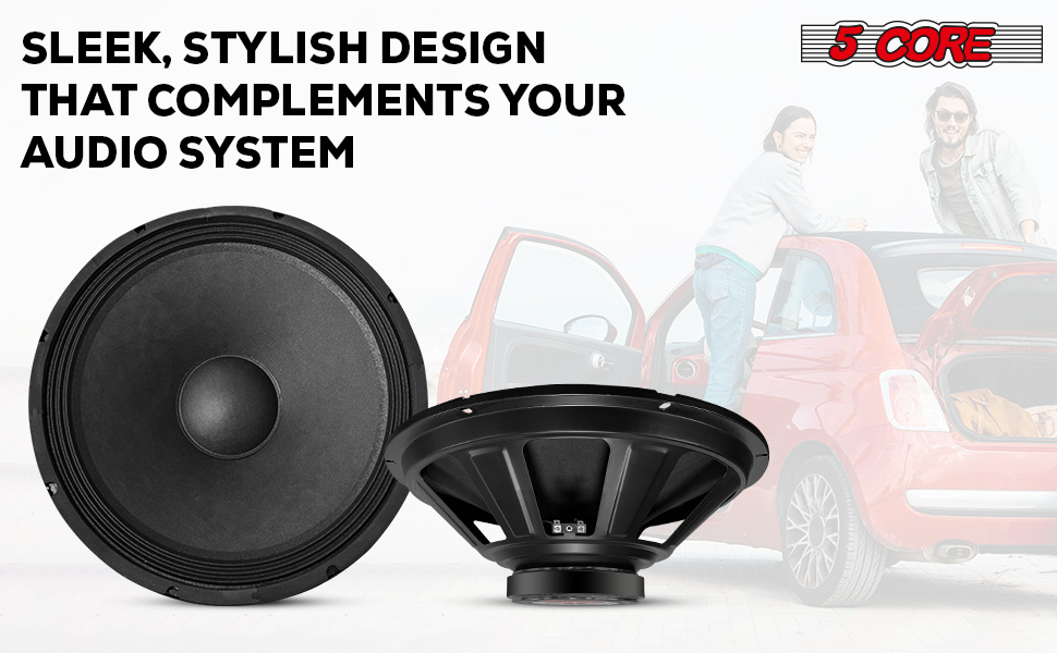 Product image 5 CORE 15 Inch Subwoofer Speaker 2000W Peak High Power Handling 250W