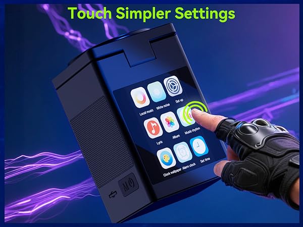 touch simpler setting