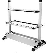 weyleity Fishing Rod Rack, Fishing Rod Organizer,Portable Fishing Rod Holder for All Poles, Hold ...
