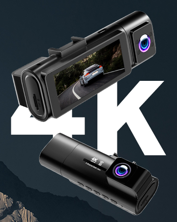 4K 3 Channel Dash Cam