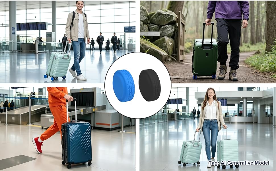 Luggage Wheel Covers