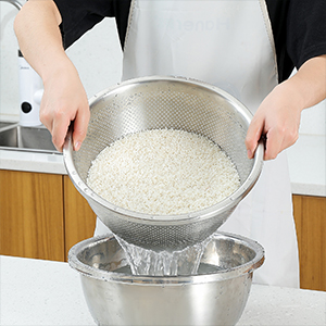 Kitchen Collapsible , Collapsible Silicone,Colander Strainer Over The Sink Vegetable, Fruit