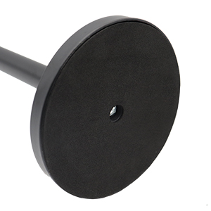 black paper roll holder