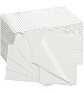 EZEELAI Dental Patient Bibs Disposable Waterproof Dental Paper Bibs 50 PCS, 13" x 18" - 3 Ply Tat...