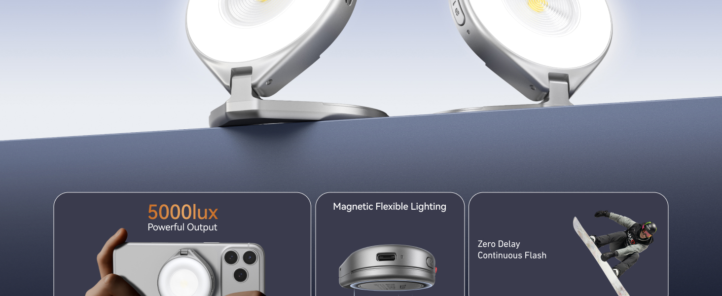 selfie light for iphone magnetic