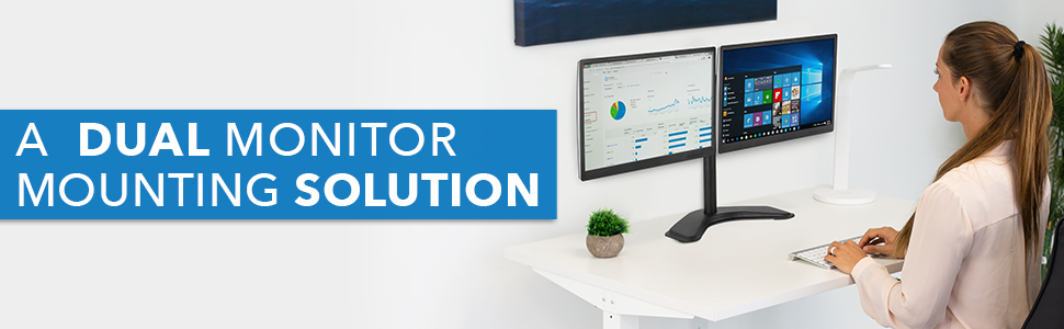 Mount-It! Dual Monitor Stand