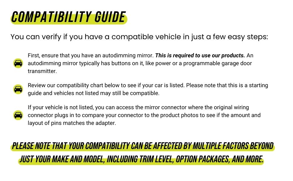 How to check your compatibility