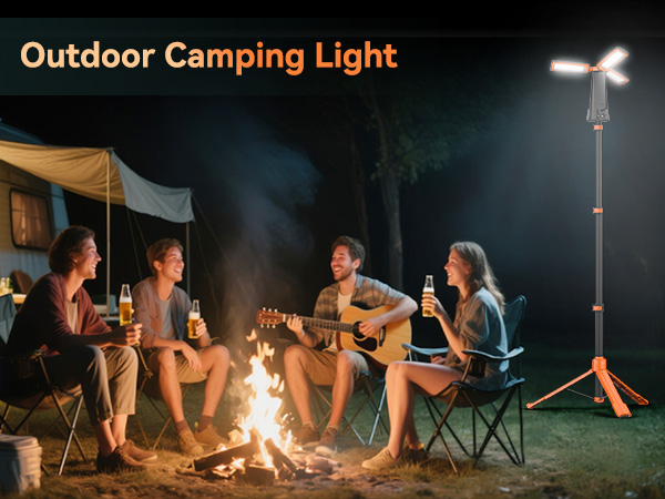 Rechargeable Camping Light with Stand