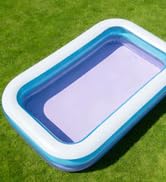 Kids Splash Pool Inflatable, Backyard &amp; Outdoor Pool for Children, BPA-Free PVC, ASTM Certified, ...