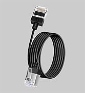 Dutevolns Ultra Slim Cat 6 Ethernet Cable 1.6 Feet, Flexible Rj45 Cat 6a LAN Cord Gigabit for Pc,...