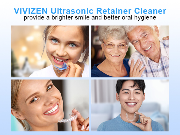 VIVIZEN ultrasonic jewelry cleaner