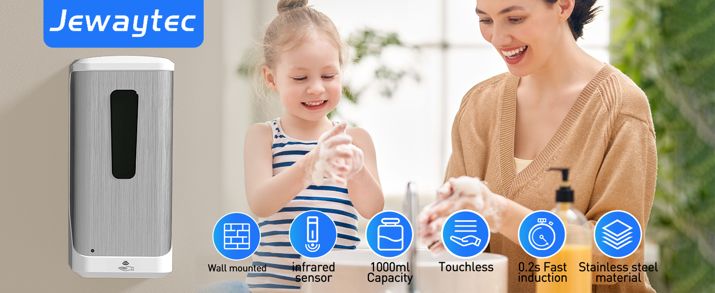 Jewaytec soap dispenser