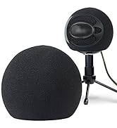 YOUSHARES Snowball Pop Filter - Microphone Windscreen Foam Cover Compatible with Blue Snowball iC...