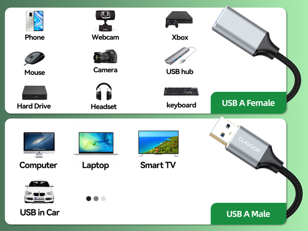 usb a male to usb a female