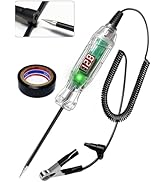 Automotive Test Light w/Electrical Insulating Tap, 3-70V Digital LED Voltage Tester, Auto Circuit...