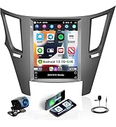 UNITOPSCI 2G+64G Android Car Stereo Radio for Subaru Outback Legacy 2010-2014 Wireless CarPlay An...