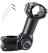 TRIWONDER Stem 25.4 31.8 90mm 110mm 130mm 60 Degree Adjustable Bike Stem Mountain Bike Stem Short...