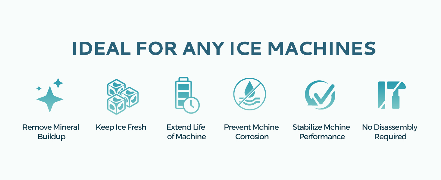 Ice Maker Cleaner &amp; Descaler