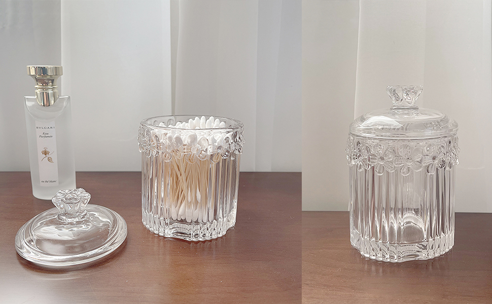glass apothecary jars with lids sh